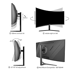 Gawfolk 38 Inch Ultrawide Curved 144Hz Gaming