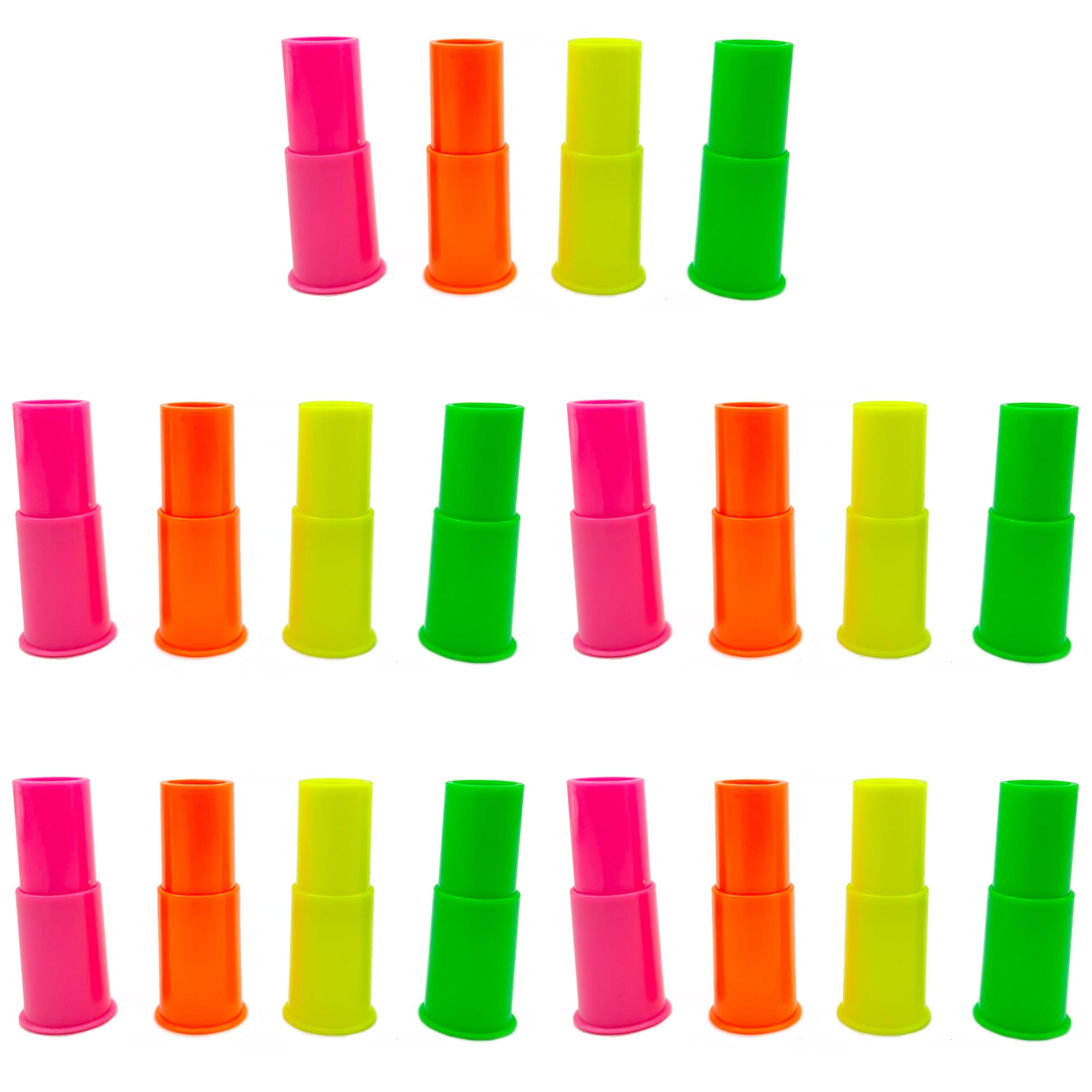 Niuhong 20 Pcs Party Noisemakers Multicoloured Manufacturers Noise Whistles Plastic Tube Funny Pipe Playing Musical Toys Gifts Children Party Birthday Carnival Random Color
