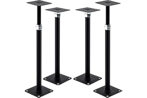 YMSZGBZG Adjustable Floor Jack Post 13-17" Range of Adjustment,Mini Screw Jack,Telescoping Jack for Temporary Support 4PACK.