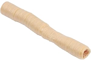 JADPES Sausage Casing, Cantonese Sausage Casing Drying Edible Sausage Casing Protein Casing for Flavorous Homemade Sausages Ham, Diameter 1.2in Length 45.9in