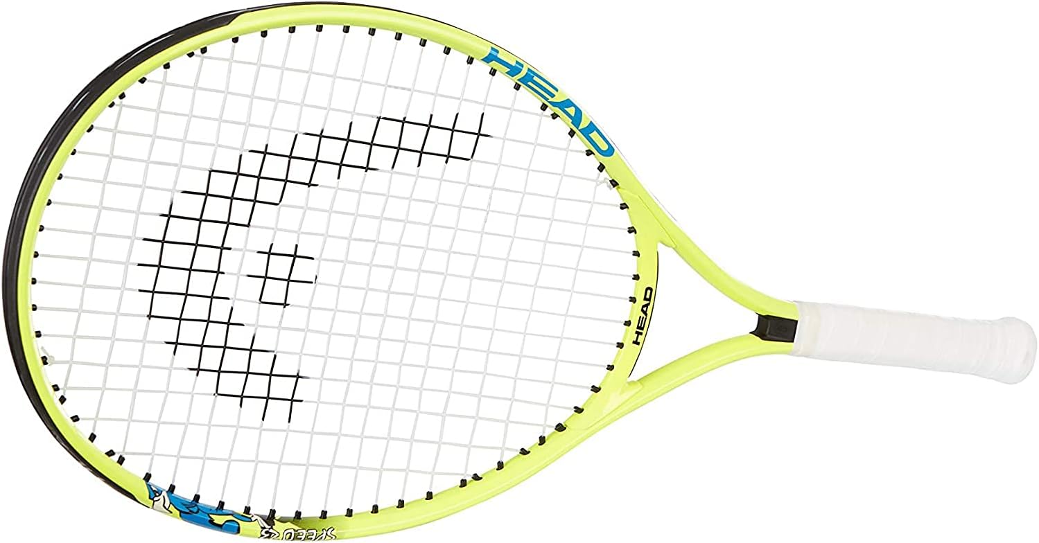 HEAD Speed Kids Tennis Racquet - Beginners Pre-Strung Head Light Balance Jr Racket - 23 Inch, Yellow : Sports & Outdoors
