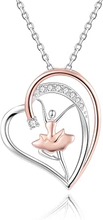925 Sterling Silver Ballet Dancer Charm Bead - Ballerina Charm For European Bracelets & Necklaces, Antique Finish