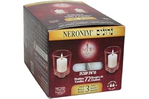 Neronim 3 Hour Candles (72 Candles)