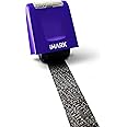 iMark Identity Theft Protection Roller Stamp, Privacy Confidential and Address Blocker, Self-Inking ID Theft Prevention Security Stamp (Purple)