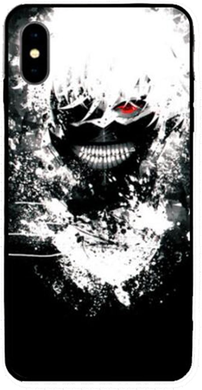 RNGEDG Case for Apple iPhone 7 / iPhone 8 / iPhone 7 Plus/iPhone 8 Plus/iphoneX, Tokyo Ghoul Manga Anime Comic New TPU Cover (2, iphonex/xs)