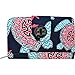 Sea Turtle Anchor Print NGIL Quilted Twist Lock Wallet