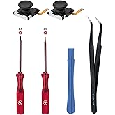 Mcbazel TMR Joystick Replacement Kit for Switch Joycon/Switch OLED/Switch Lite Controllers – Drift Fix & 3D TMR Sensor Upgrad