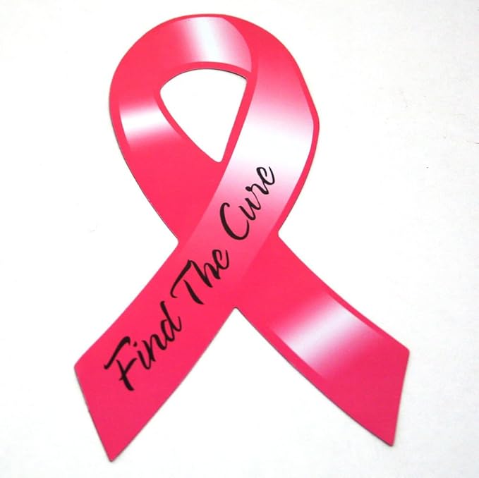 Breast Cancer Awareness Pink Ribbon Car (12 Pack) 3