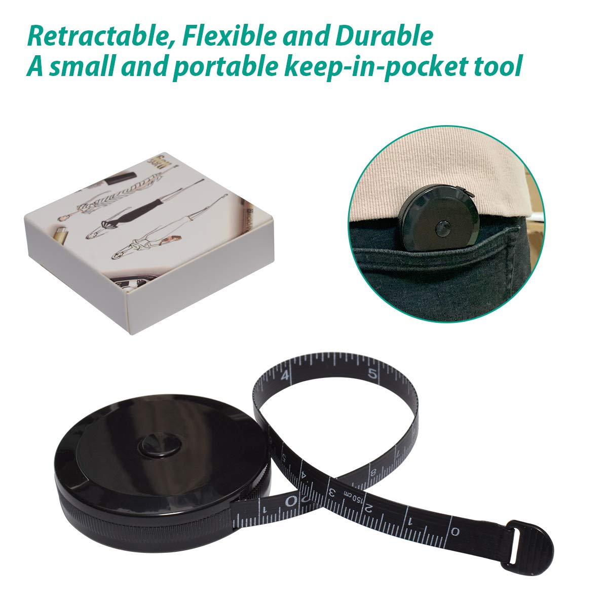 Tape Measure for Body Measuring Tape for Body Measurements Tape Tailor Clothing