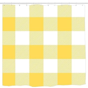 Amazon Com Wlioohhgs Buffalo Check Mustard Yellow And White Plaid