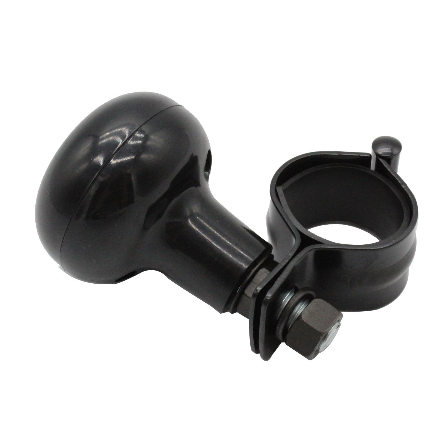 TAKPART Suicide Knob Black Steering Wheel Knob Spinner Universal with Power Handles