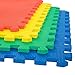 Stalwart Foam Mat Floor Tiles, Interlocking EVA Foam Padding