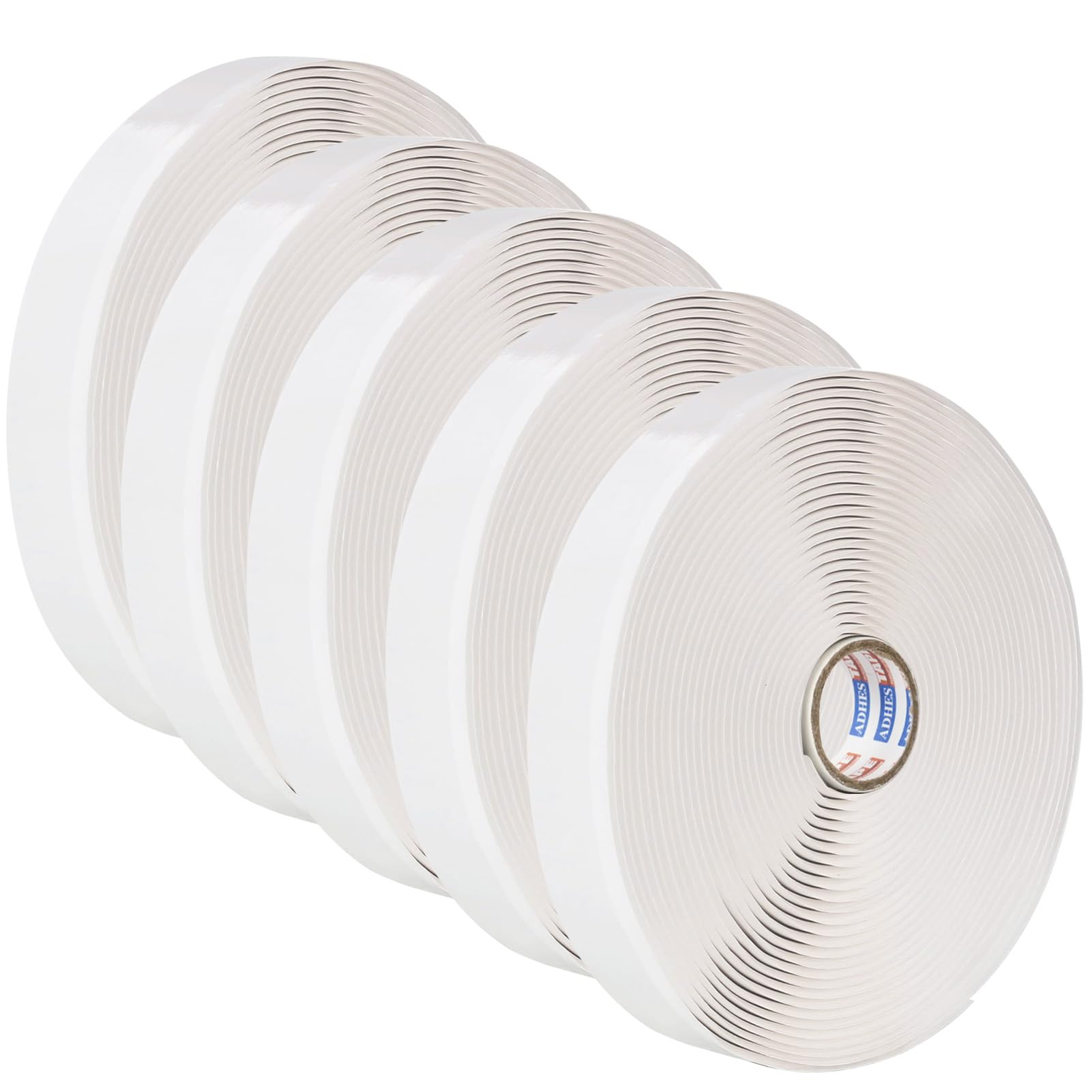 ADHES White Butyl Seal Putty Tape Butyl Sealant Tape 19mm x 9m x 3mm 5 Roll for Leak Proof RV Repair Window Vehicles, Marine and Home Repair – Ideal for Headlights, Doors, and Windshields
