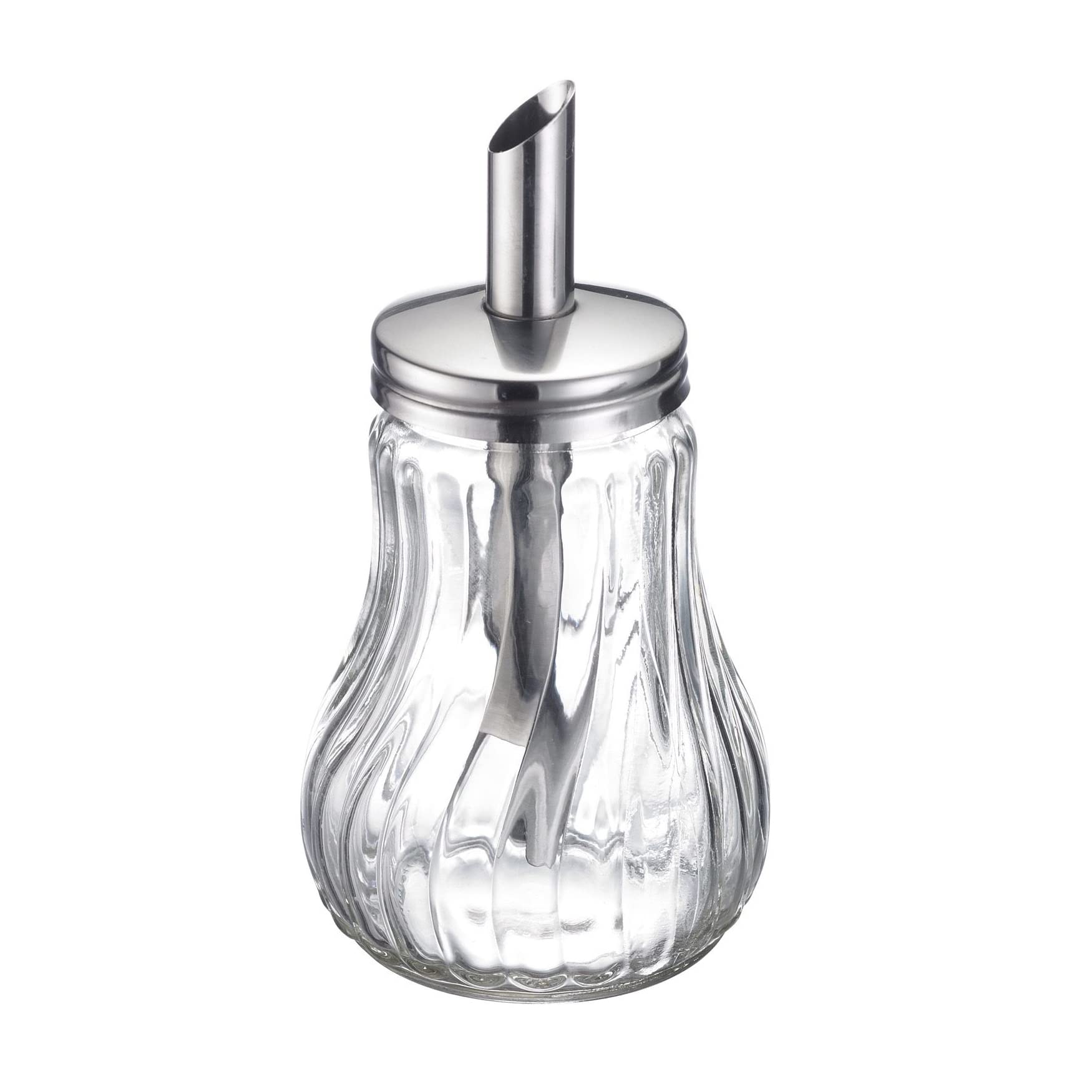 Westmark Sugar Dispenser, Volume: 250 ml, Glass/Stainless Steel, Berlin, 65342260