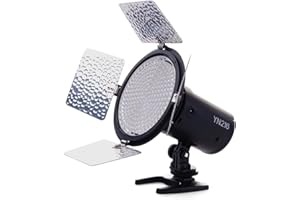 YONGNUO YN216 3200K-5500K LED Video Light Camera Shoot with 4 Color Plates for Canon Nikon DSLR Camera