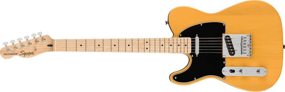 Fender Squier Affinity Telecaster Left-Handed Maple Fingerboard Butterscotch