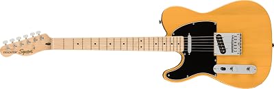 Fender Squier Affinity Telecaster Left-Handed Maple Fingerboard Butterscotch