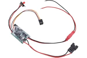 SPYMINNPOO Brushed ESC, Electronic Speed Controller with Brake, Sturdy and Long Lasting, Strong Compatibility for WPL MN C14 