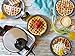 Rotating Belgian Waffle Maker - Classic Red & Stainless Steel - Adjustable Temp Control & 180 Degree Flip Rotation – Includes User Guide, Gourmet Waffle Recipes, and FREE Bonus