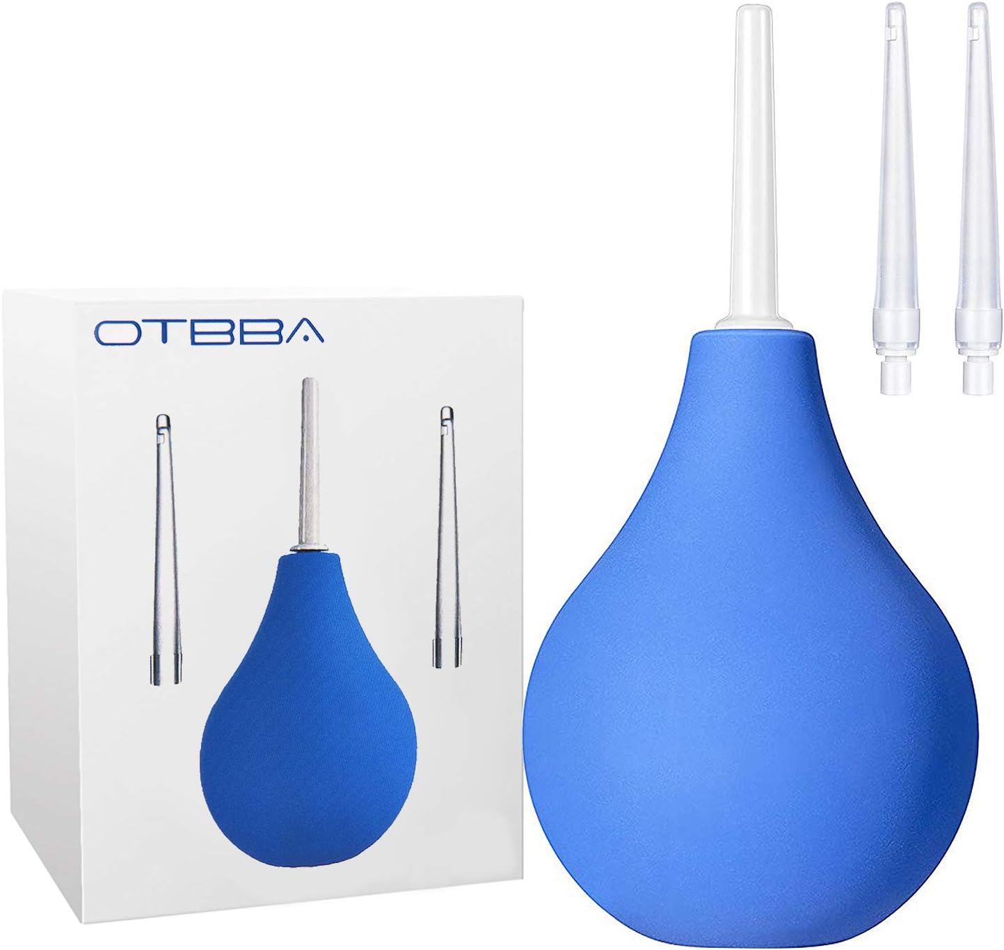 Enema Bulb, OTBBA Douche for Men Women Enema Kit with