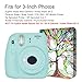 Fintie Instax Mini Photo Album for 2x3-Inch Film - 104 Pockets Small Albums for Fujifilm Instax Mini 12/11/99/40/7+/EVO/LiPlay/Link 3-2-1 Instant Camera/Polaroid Hi-Print Printer, Love tree
