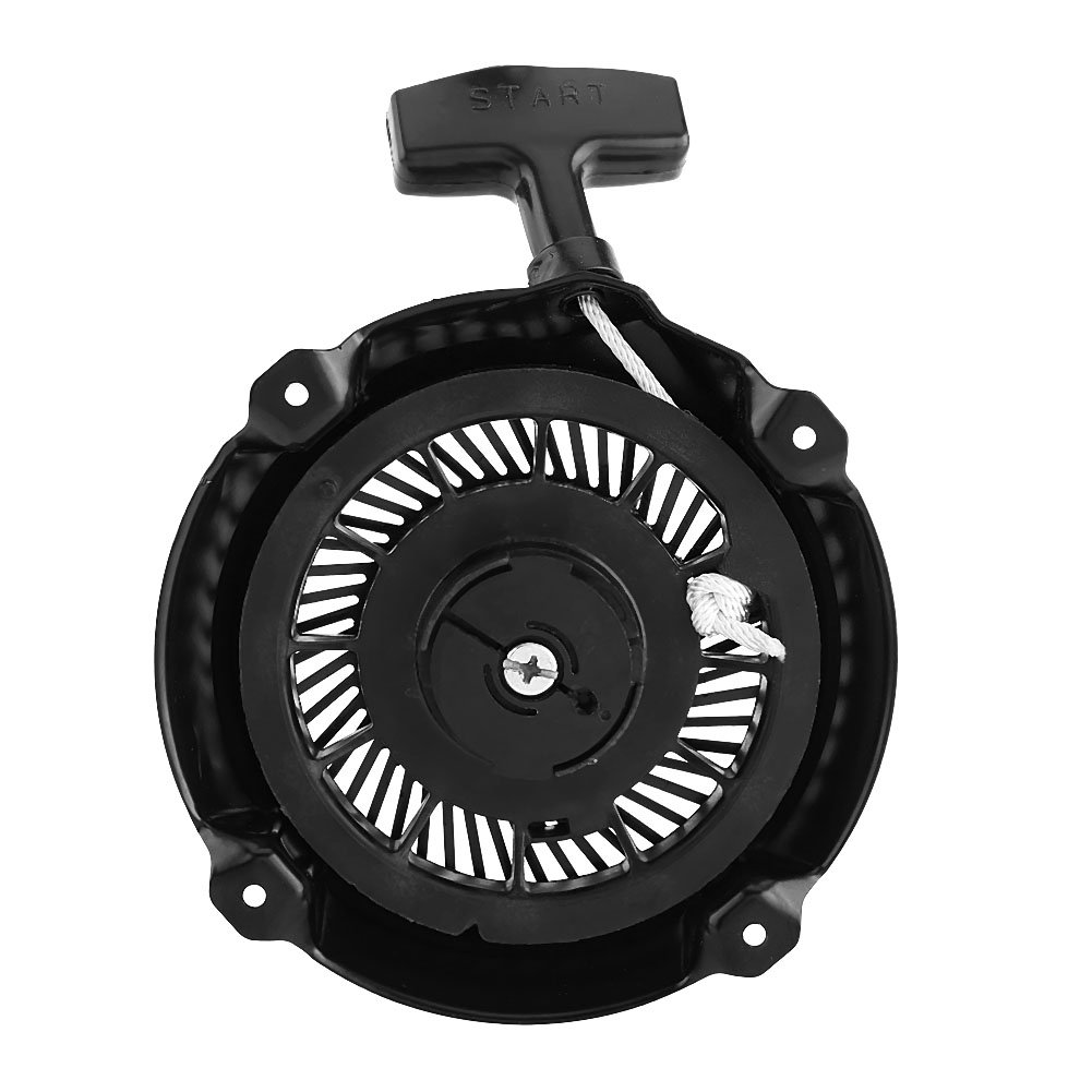 Qiilu Recoil Starter, Blcak Recoil Starter Pull Start Assembly for Briggs & Stratton 591301 693394 791670 795930