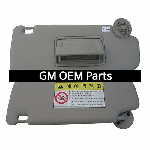 Chevrolet Interior Inside Sun Visor Shade RH Gray for GM Sonic 2012 ...