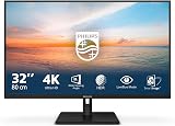 Philips 32E1N1800LA 32 inch 4K UHD Monitor Adaptive Sync HDR10 Speakers view 2