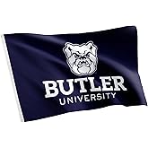Desert Cactus Butler University BU Flag - 3 x 5 Feet Bulldogs Banner, Indoor/Outdoor Durable Fabric, 100% Polyester Design (Style 3)