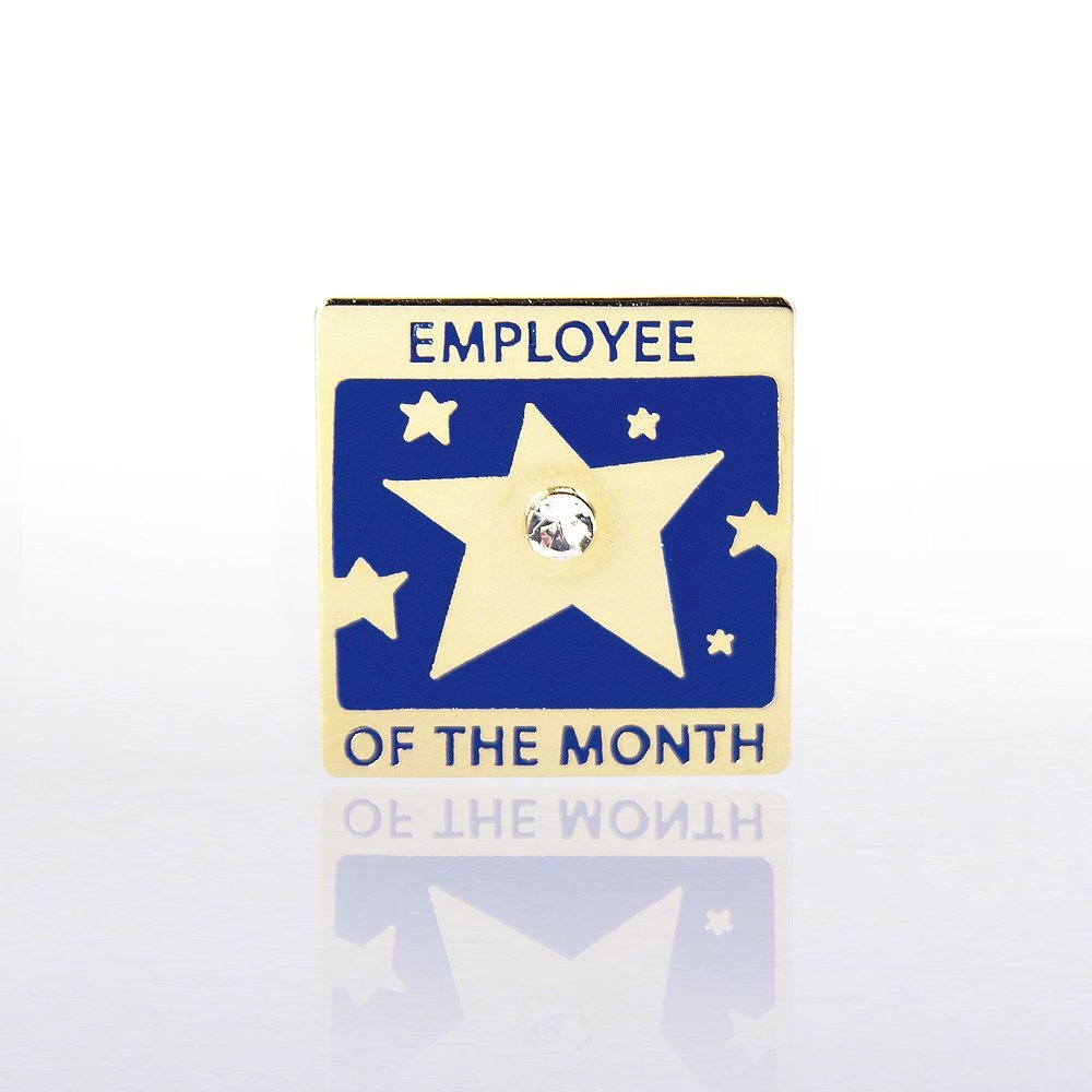 Lapel Pin Employee of the Month w/Gem Office Products