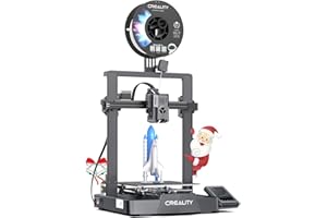 Creality Official Ender 3 V3 KE 3D Printer, 500mm/s Max Printing Speed CR Touch Auto Leveling Upgraded Sprite Direct Extruder X-axis Linear Rail Print Size 220 * 220 * 240mm