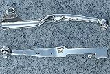 i5 Chrome Skull Front Brake & Clutch Levers for Yamaha V-Star 650 1100 Custom