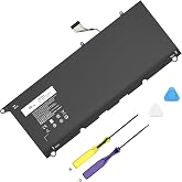 HAIYUNWU PW23Y Laptop Battery for Dell XPS 13 9360 | Compatible with P54G002 13-9360-D1605T/G D1609/G D1705/G D1805T TP1GT(0TP1GT) RNP72(0RNP72) XPS 13 9360 battery