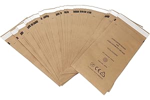 100Pcs Encapsulating Products Self Sealing Pouch Disposable Nail Art Cleaning Paper Tools Cleansing Bag for Clinic Salon, Ora