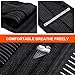 ENKEEO Lumbar Lower Back Brace and Support Belt with Breathable Mesh and Dual Adjustable Straps for Back Pain & Stress Relief