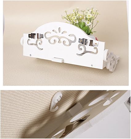 Amazon Com Xichengshidai Wall Mount Wifi Router Storage Boxes Shelf Home Kitchen