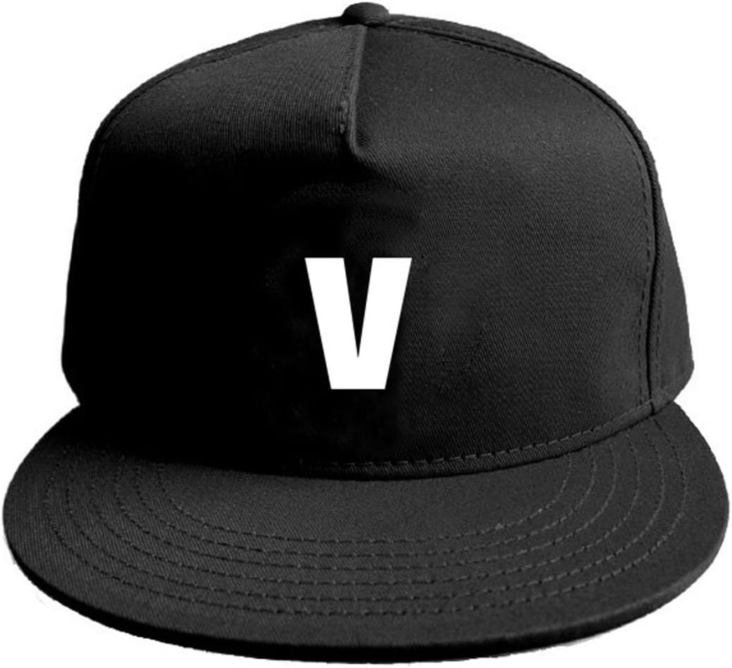 ALLDECOR Summer Sun Protective Hip Hop Flat Cap Kpop V BTS Baseball Hat