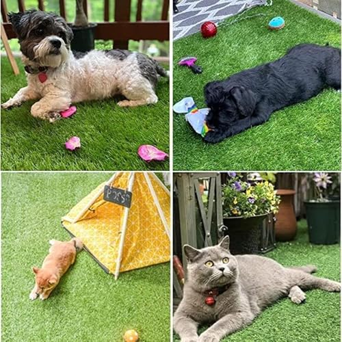 SSRIVER Dog Grass Pad,51.2x31.5In Fake Grass for Dogs,Artificial Grass Pee Pad for Puppies Potty Training Indoor Outdoor