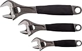 Bahco Bacho Alloy Steel Adjustable Wrench Set 3-Piece 9070/71/72 view 2