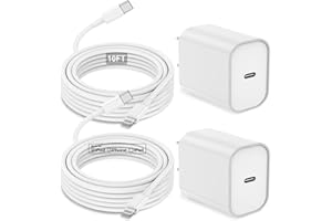 Hcoob iPhone14 13 12 Charger, [MFi Certified] 10 ft Long Type C to Lightning Cable Fast Charging, 20W USB C Fast Charger Block for iPhone14 Pro Max/13/12Pro Max/11/11Pro Max/XS/XR/X/8Plus,iPad