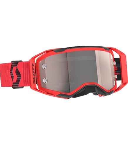 SCOTT Usa Prospect Ethika Goggles (One Size Fits Most, Ironclad/Blue/Red / : Sports & Outdoors