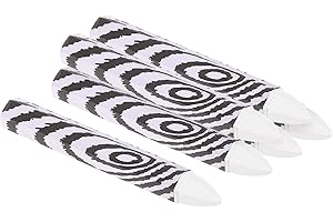 PATIKIL Lumber Marking Crayons, 6 Pack 4"x0.55" Hex Wax Tire Marker Crayons White