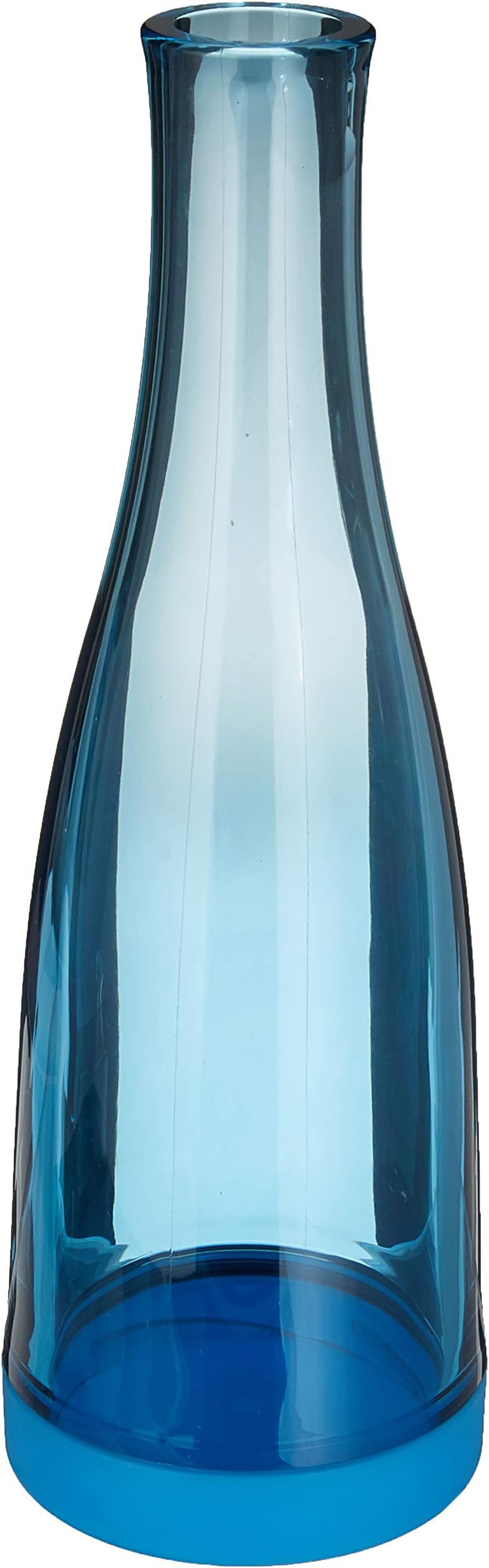 Drinique Beverage Service Easy Clean Carafe Decanter, 32 oz, Blue