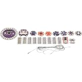 Wearable LED Sensor Kit with Temperature Sensor and Cable, DIY Electronic Components for Projects, Electronic Sensor Kit for STEM Education and Prototyping