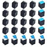 20pcs Aluminum Heatsink 0.35x0.35x0.47inch
