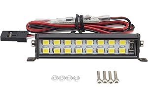 DKKY DKKY RACING DKKY RC Roof Light Bar - 16 Lights for Traxxas TRX4, Axial SCX10, D90, CC01 1/10 RC Crawler Upgrade Parts