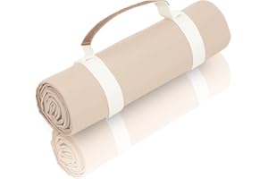 Powermach 57”x 79”,Extra Large 77”x 118”Canvas Water Resistant Picnic Blankets,Outdoor Blackets,Park Beach Blankets,Music Arts Festival Camping Blankets,Table Cloth,Gift