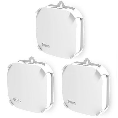 MYRIANN Wall Mount Holder for eero Home Wifi(3 Pack) Wall Mount Bracket Ceiling Holder For eero Home Wifi,White &hellip;