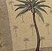 Brentwood Originals Panama Jacquard Chenille 18-by-18-inch Decorative Pillow, Palm Tree