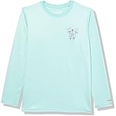 Salt Life Girls' Turtle Diamond Youth Long Sleeve Performance Fit Shirt